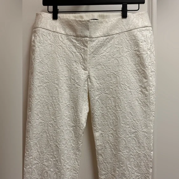 Ann Taylor Loft women’s white Marisa Skinny pants~ Size 6 - Picture 3 of 10
